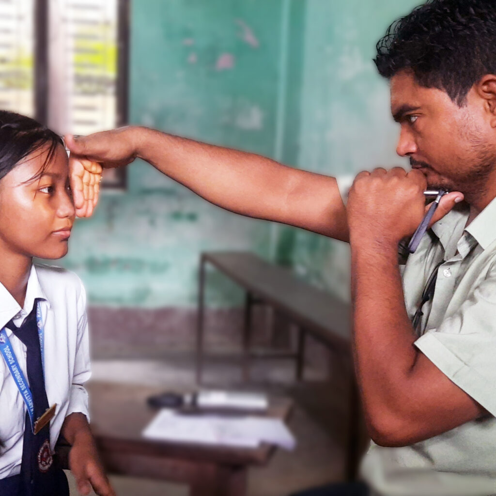 School Screening Camp- Mechi Eye Hospital