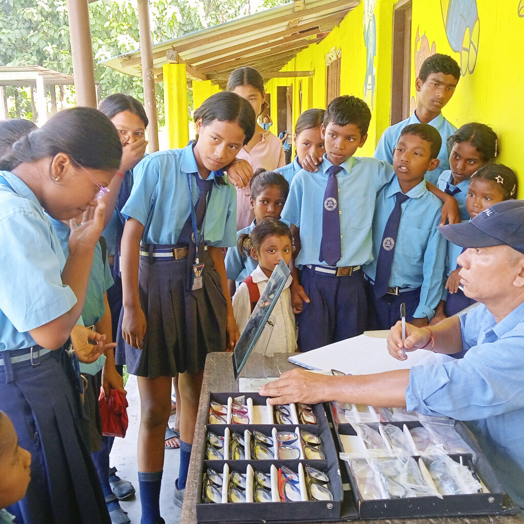 School Screening Camp- Mechi Eye Hospital