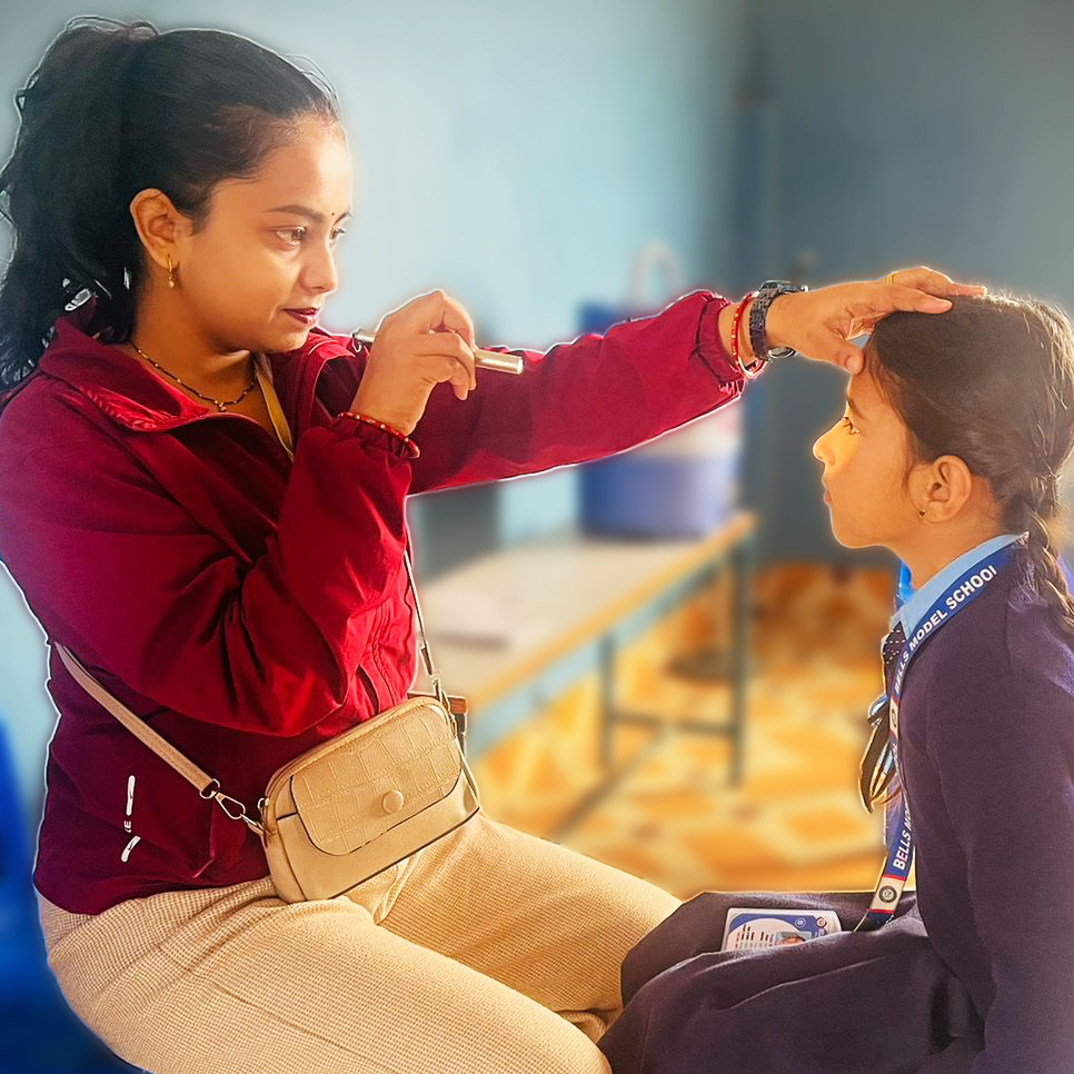 School Screening Camp- Mechi Eye Hospital