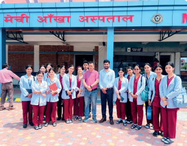 Internship at Mechi Eye Hospital